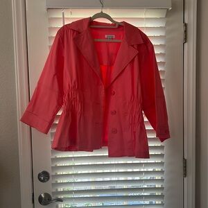 Joan rivers pink blazer